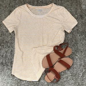 Striped Cotton Tee